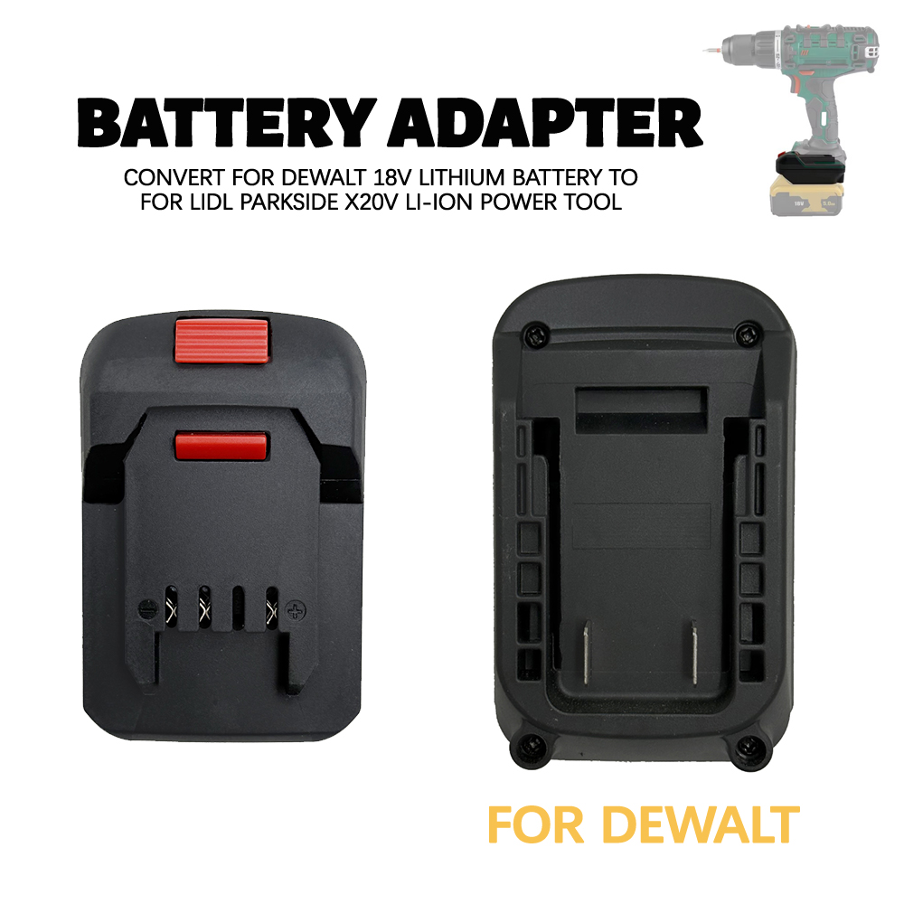 Gardening Tools Lidl - Battery Adapter. For Dewalt 18V Li-ion