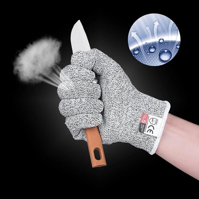 Gardening Tools Gloves - HPPE Level 5 Anti-Cut Gloves Kitchen