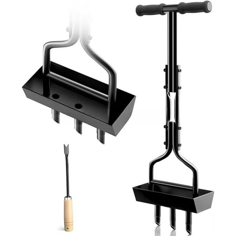 Gardening Tools Storage - Manual Lawn Aerator Manual Core Aerator