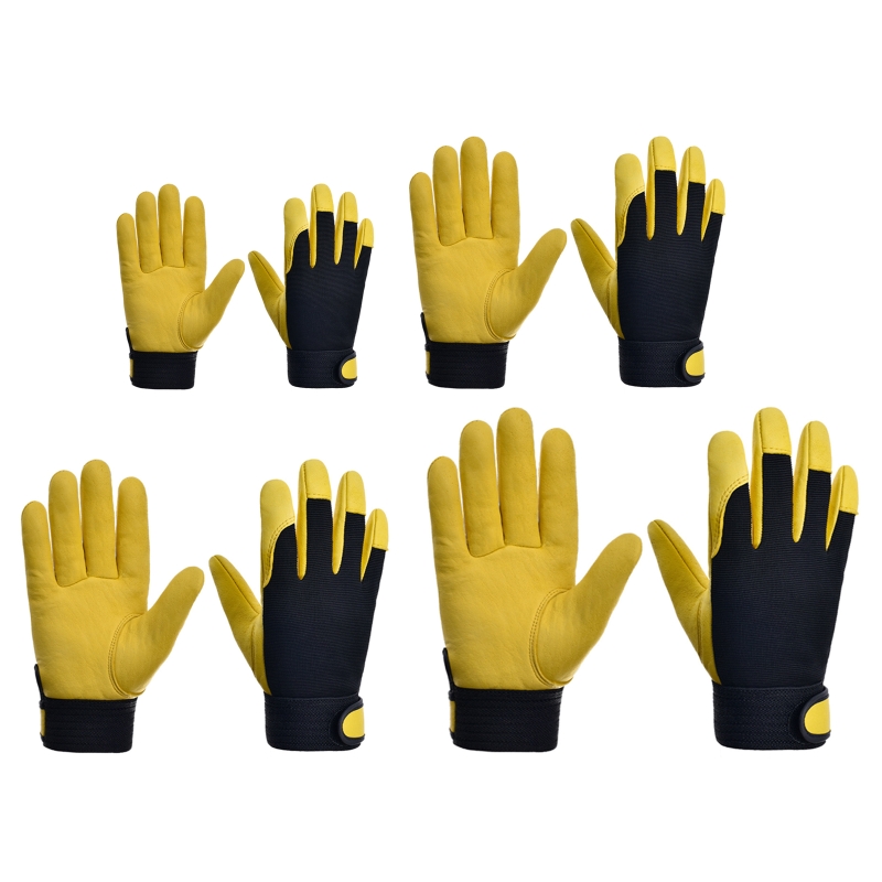 Gardening Tools Gloves - 1 Pair Safety Work Gloves Builder