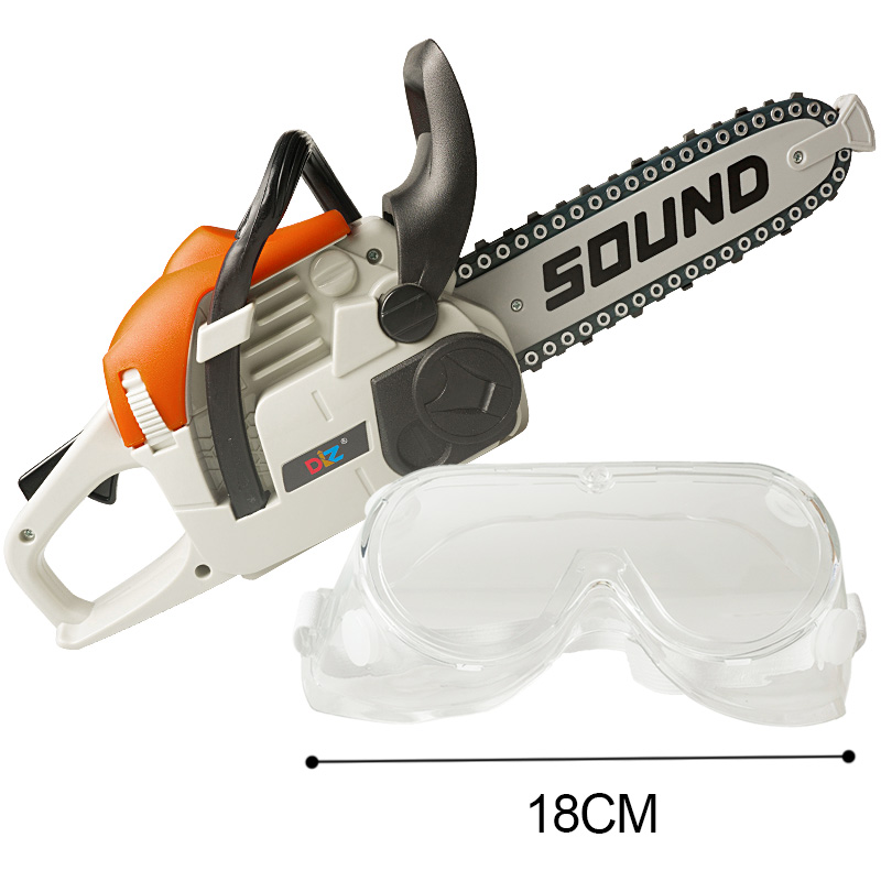 Toy Chainsaw with Goggles Chil - Gardening Tools For 6 Year Old review and price
