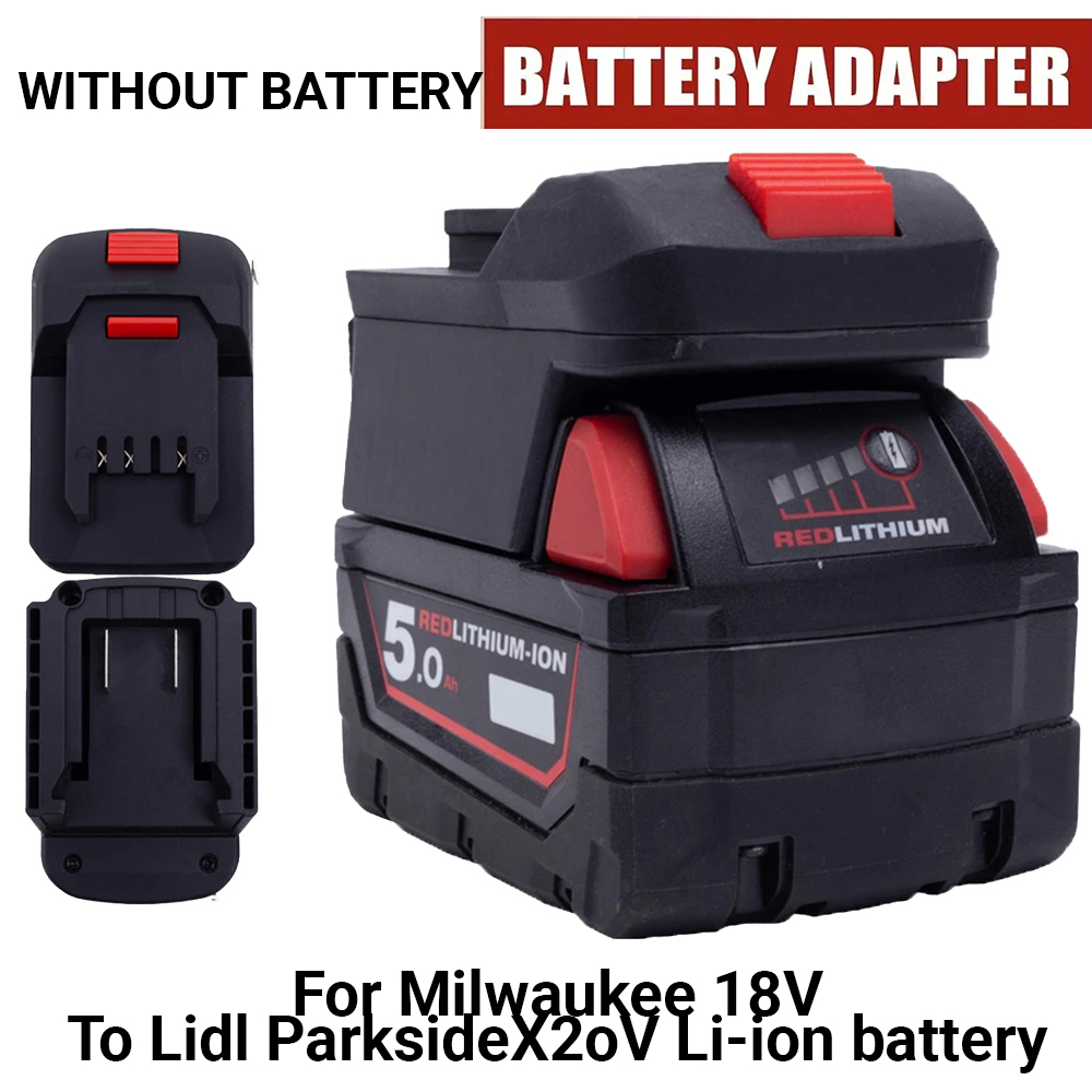 Adapter for Lidl Parkside X20V - Gardening Tools Lidl review and price