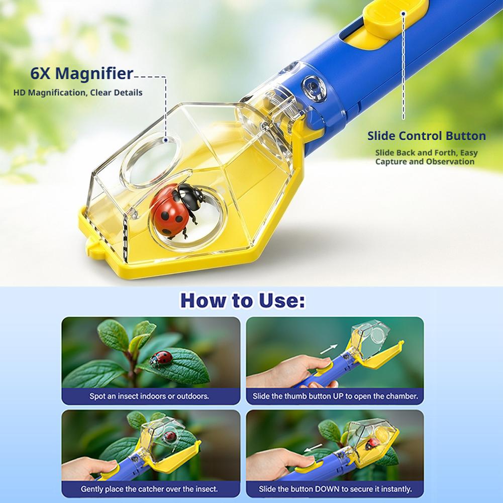 Handheld Insect Catcher Viewer - Gardening Tools For 6 Year Old review and price