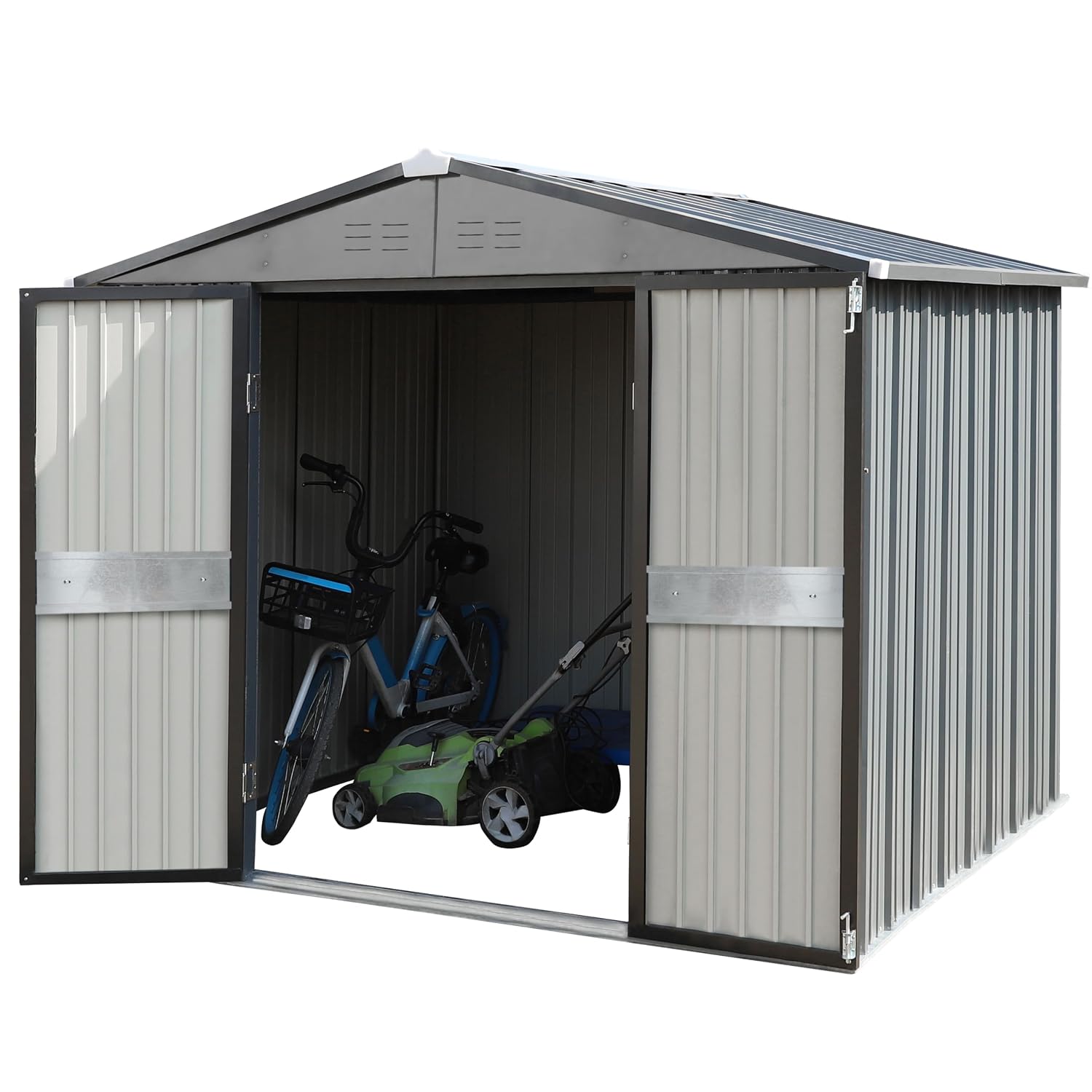 10' x 10' Outdoor Storage Shed - Gardening Tools Storage review and price