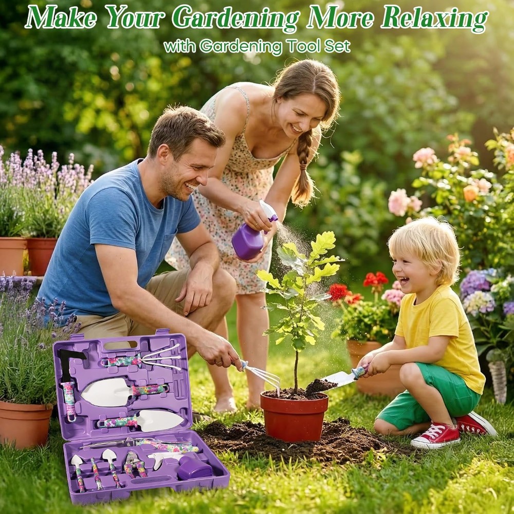 10-Piece Gardening Tools Set w - Gardening Tools Set Gift review and price