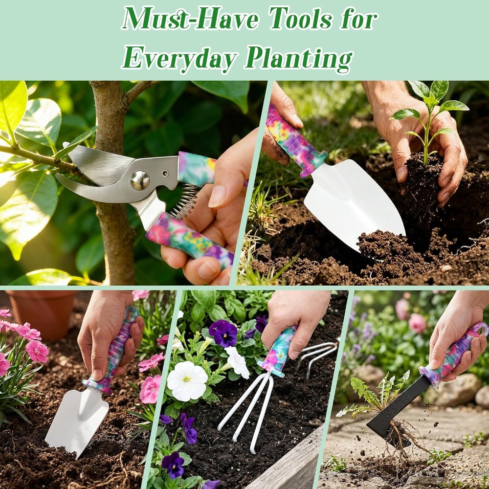 10-Piece Gardening Tools Set w - Gardening Tools Set Gift review and price