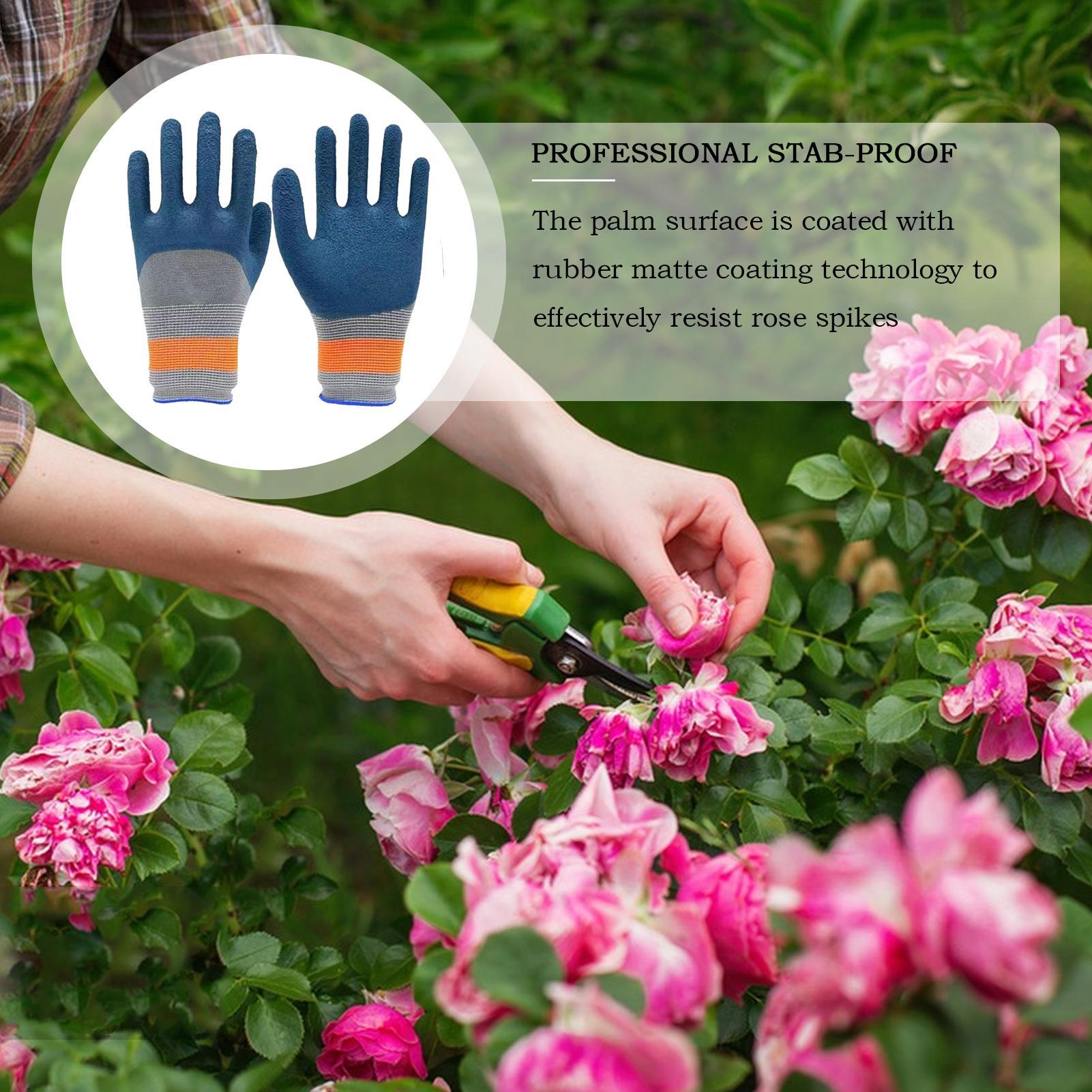 1Pair of Gardening Gloves Rubb - Gardening Tools Gloves review and price