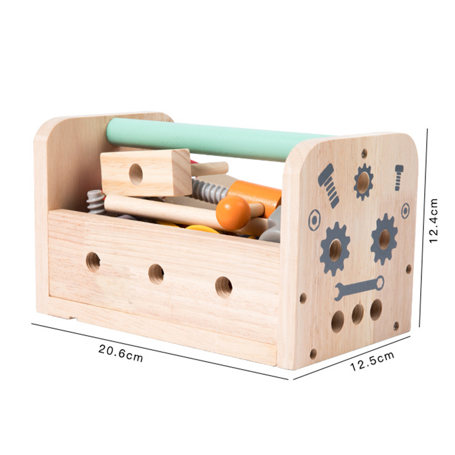 Kids Tool Bench Wooden Set Toy - Gardening Tools Set Gift review and price