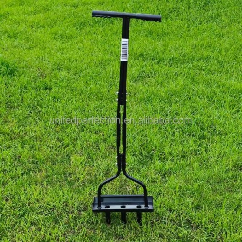 Manual Lawn Aerator Manual Cor - Gardening Tools Storage review and price