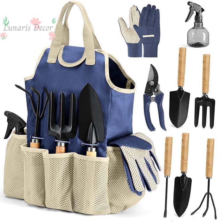 9-piece outdoor garden tool ki - Gardening Tools Set Gift review and price