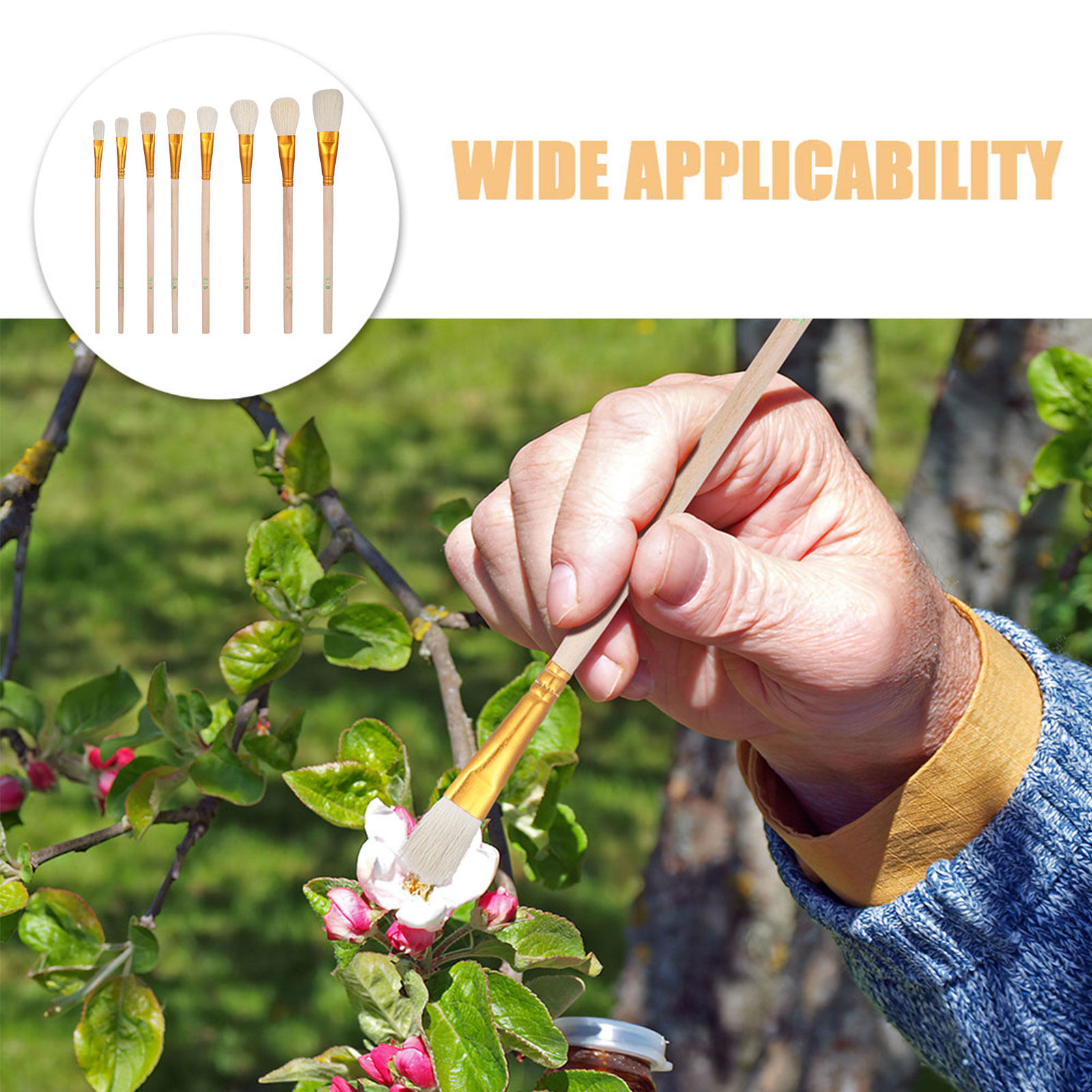 16Pcs Flower Pollinator Brush  - Gardening Tools Kit review and price