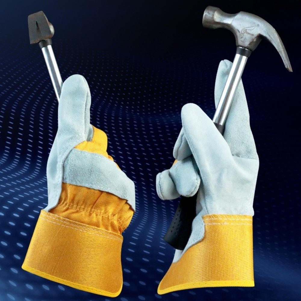 Cowhide Leather Gardening Glov - Gardening Tools Gloves review and price