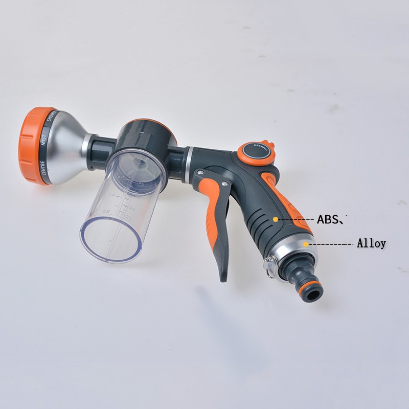 New Foam Water Gun Hose Nozzle - Gardening Tools For Beginners review and price