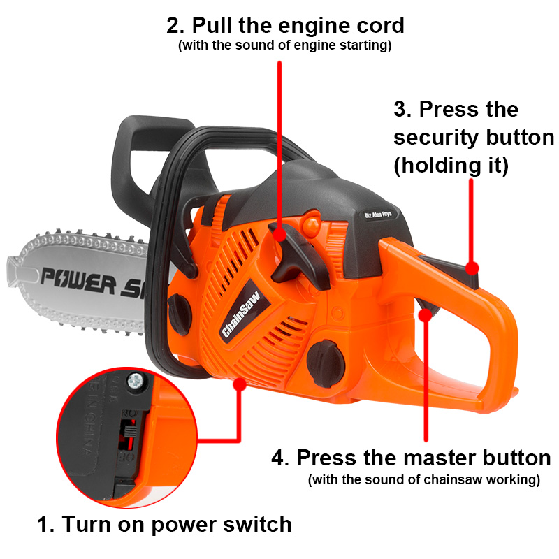 Toy Chainsaw Kids Toy Tools fo - Gardening Tools For 6 Year Old review and price