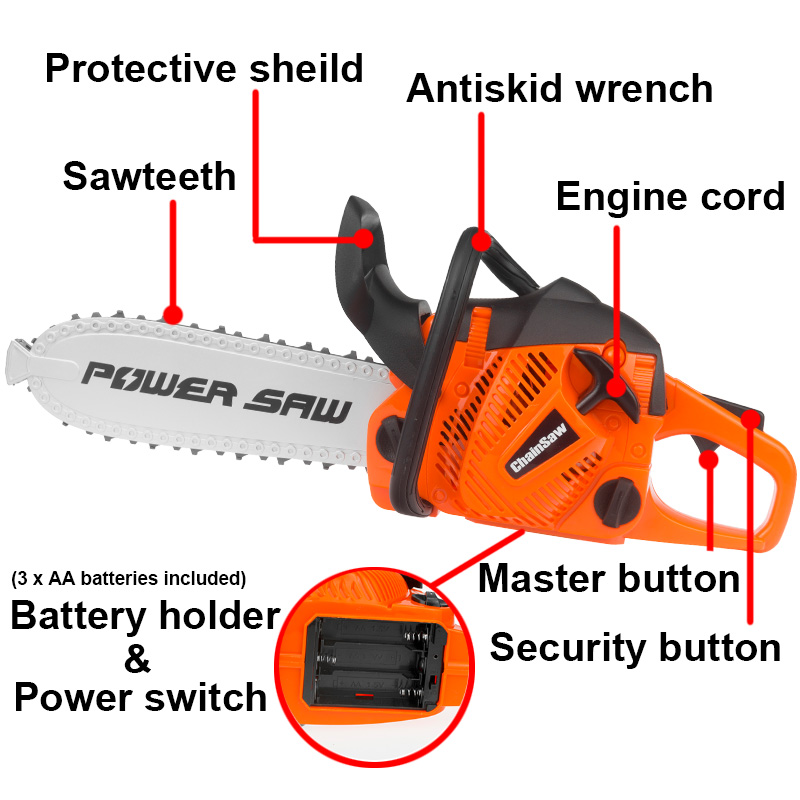 Toy Chainsaw Kids Toy Tools fo - Gardening Tools For 6 Year Old review and price