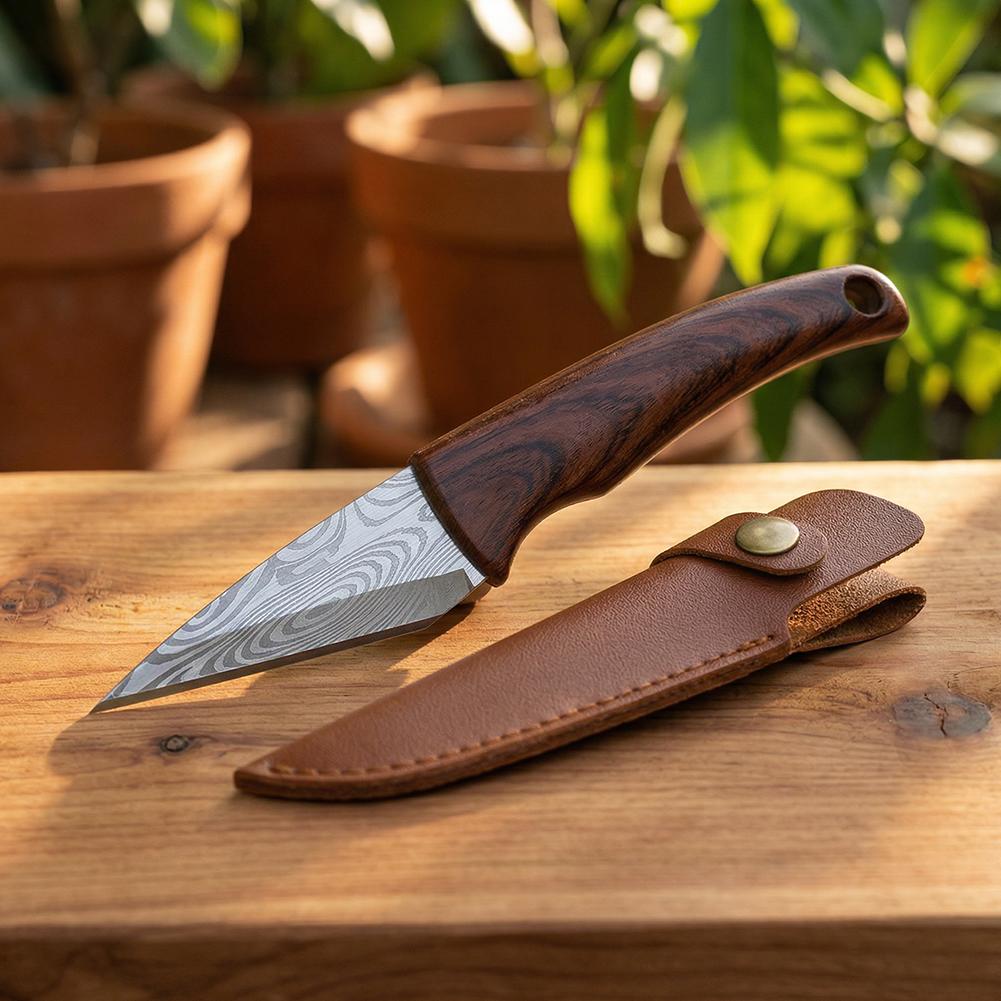 Sharp Grafting Knife with Wood - Gardening Tools For Beginners review and price