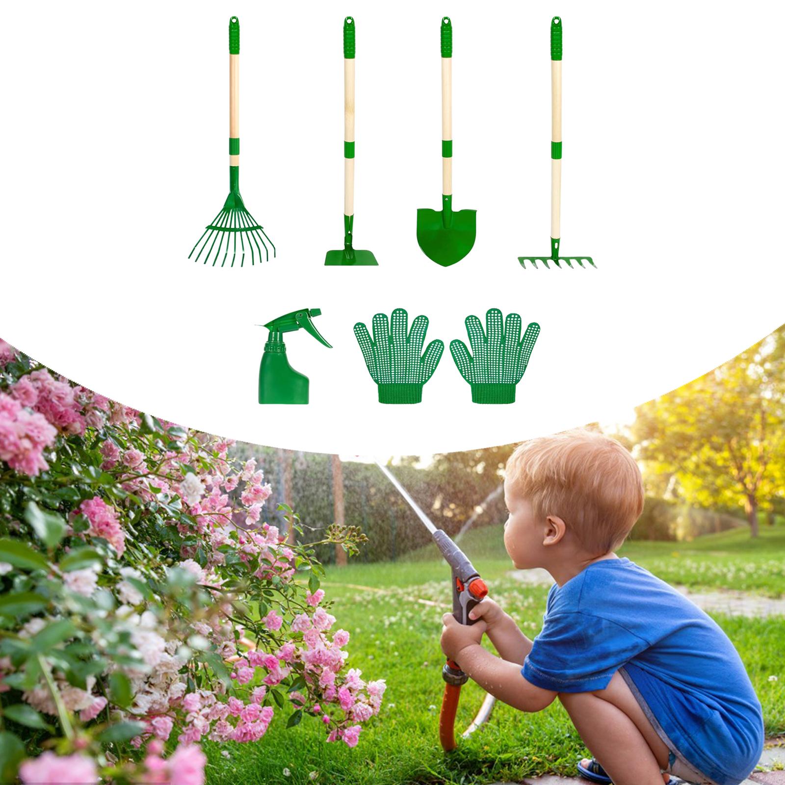6x Kids Gardening Tools Set Ou - Gardening Tools Set Gift review and price