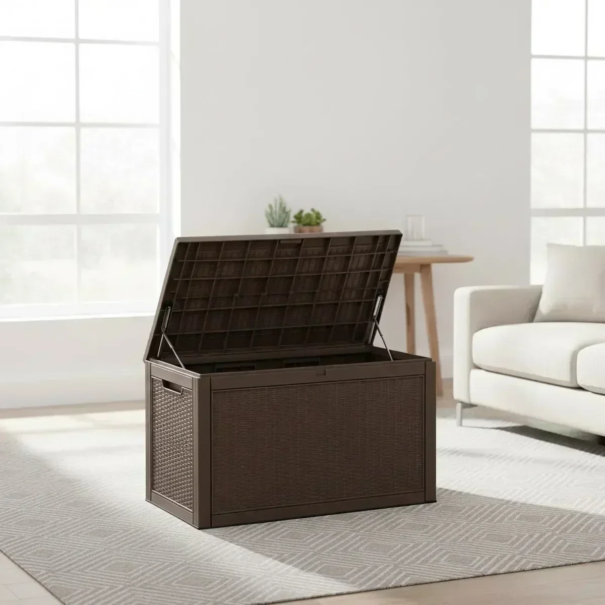 Large Outdoor Storage Bench Wa - Gardening Tools Storage review and price