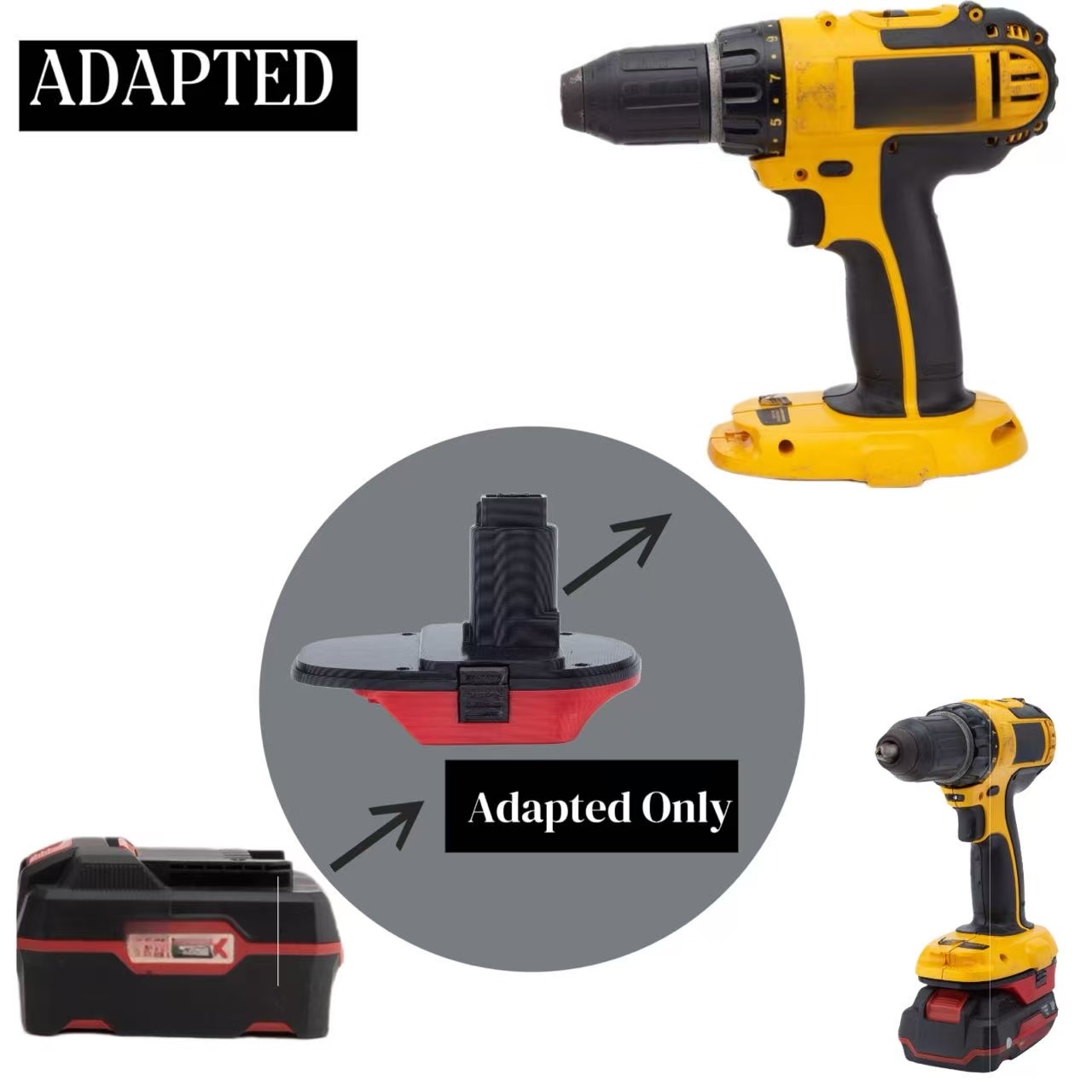 Battery Adapter Converter For  - Gardening Tools Lidl review and price