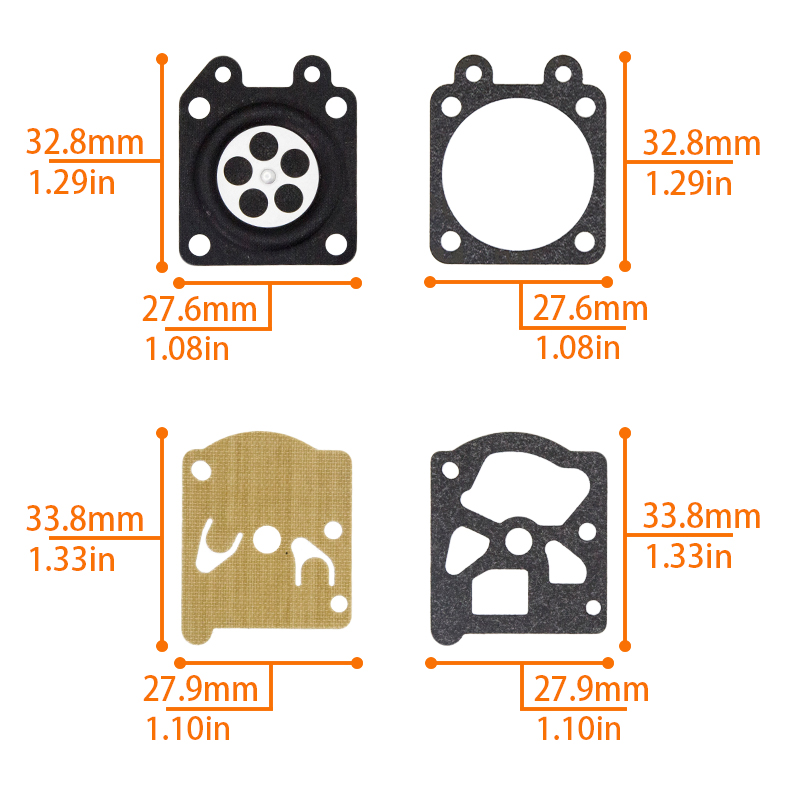 Chainsaw Carburetor Diaphragms - Gardening Tools Kit review and price