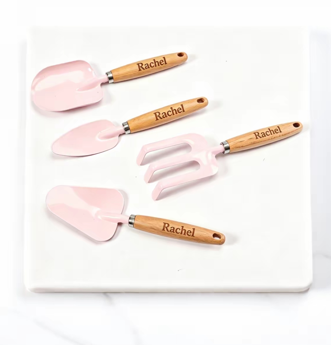Personalized Name Mini Wooden  - Gardening Tools With Names review and price